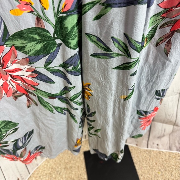 Patrons of Peace Blue Floral Print Jumpsuit Size XS - Picture 3 of 9